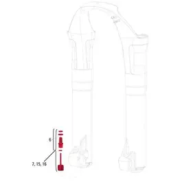 Discount rockshox domain/lyrik/totem ext reb adjust knob