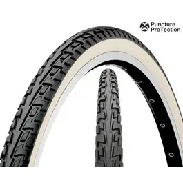 Ofertă specială Anvelopa Continental Ride Tour 37-622 (28x1 3/8x1 5/8) negru/alb